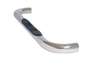 Dodge Ram Nerf Bars - Side - Dee Zee - 3 In. Round Stainless - Polished - `02-`09